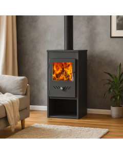 КАМИНА КУПРО СИМЕТРИЯ МЕТАЛЕН ПЛОТ 8.4KW