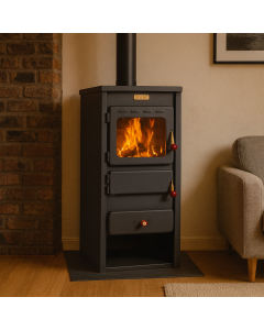 КАМИНА КУПРО ЛУКС МЕТАЛЕН ПЛОТ 8.4KW