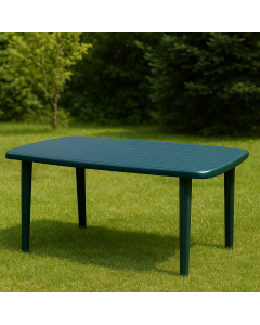 ГРАДИНСКА МАСА CAYMAN PVC 85/137/72 СМ ЗЕЛЕНА