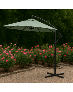 ГРАДИНСКИ ЧАДЪР ТИП БАНАН OLIVE Ф300/250 СМ ЗЕЛЕН