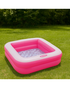 НАДУВАЕМ ДЕТСКИ БАСЕЙН PLAY 86/86/25 СМ