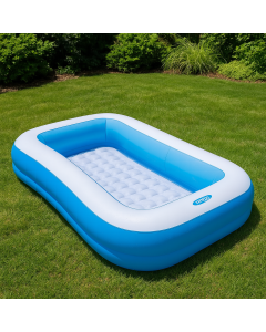 НАДУВАЕМ ДЕТСКИ БАСЕЙН RECTANGULAR, 166/100/25 СМ.