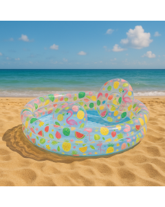 НАДУВАЕМ ДЕТСКИ БАСЕЙН С ТОПКА И ПОЯС Ф122/25 СМ