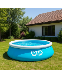НАДУВАЕМ БАСЕЙН EASY SET Ф183/51 СМ