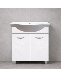 ДОЛЕН ШКАФ ЗА БАНЯ ANDY - PVC, СТОЯЩ, 60/44/80 СМ