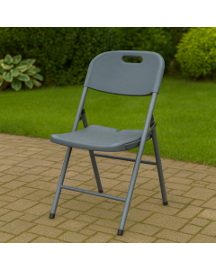 ГРАДИНСКИ СГЪВАЕМ СТОЛ CATERING 57/46/83 СМ СИВ