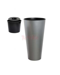 САКСИЯ ВИСЯЩА LADY Ф25/48 PVC СИВА