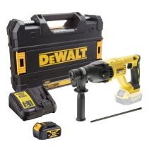 АКУМУЛАТОРЕН ПЕРФОРАТОР DEWALT 18V С БАТЕРИЯ 4AH, ЗАРЯДНО И КУФАР