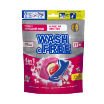 КАПСУЛИ ЗА ПРАНЕ WASH FREE ОРХИДЕЯ 17БР
