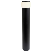 СТЪЛБ ГРАДИНСКИ GIN 1xE27 IP54 H690mm ЧЕРЕН