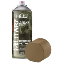 СПРЕЙ HQS ARMY БЕЖОВ ПЯСЪК МАТ 400МЛ