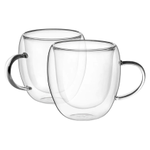 ЧАША ЗА ЧАЙ/КАФЕ COFFEINA 250ML 2БР