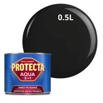БОЯ PROTECTA 3IN1 AQUA RAL 9004 0.5Л