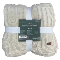 ОДЕЯЛО WAVE SHERPA 180/200СМ МОКА