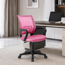 ОФИС СТОЛ MC137 58.5/D57/H86.5-96.5 РОЗОВ