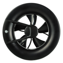 ВЕНТИЛАТОР ЗА БАНЯ VENTS ARC BLACK 100/125ММ