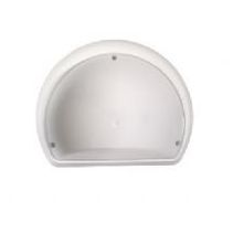 АПЛИК AQUA HALFMOON OPAL IP 54 1XE27 БЯЛ