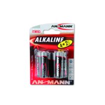 БАТЕРИЯ ANSMANN LR6 0007 /4+2 БР БЛИСТЕР