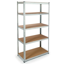 СТЕЛАЖ SICHERHEIT 180/90/40СМ5X265КГ MDF