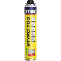 ЛЕПИЛО TYTAN PROFESSIONAL O2 STYRO753 GUN 750 МЛ