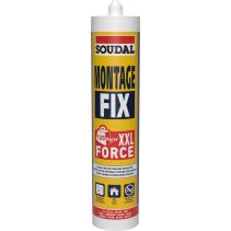 ЛЕПИЛО SOUDAL МОНТАЖНО ФИКС БЯЛО 400ГР/12