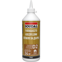 ЛЕПИЛО SOUDAL ЗА ДЪРВО D2 БЪРЗО 750Г