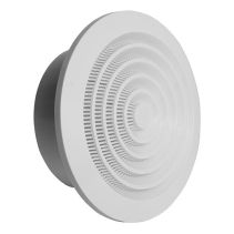 "РЕШЕТКА VENTS MV100 PFS PVC БЯЛА КРЪГЛ