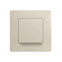 КЛЮЧ ДЕВИАТОРЕН 10A 250V NILOE КРЕМ
