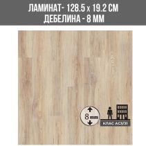 ЛАМИНИРАН ПАРКЕТ 5236 8ММ 192/1285/АС3 NOVELA