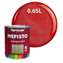 АЛКИДНА БОЯ MEFISTO RAL 3020 ЧЕРВЕНА 0.65Л/6