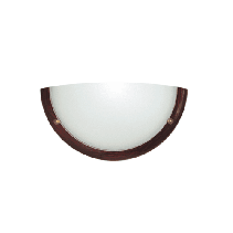 АПЛИК ДЪРВО МАХАГОН Ф300/2 Е27 1X60W