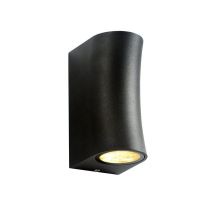 ОСВЕТ. СТЕНЕН ALU IP54 2XGU10 7446 ЧЕРНО
