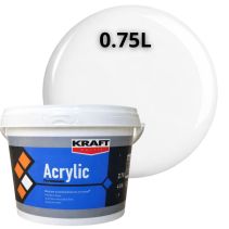 БОЯ ФАСАДНА KRAFT ACRILIC/АКРИЛНА/0.75Л