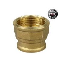 МУФА МЕСИНГ НИПЕЛ 1 1/4''Ж 1''М ТЕЖ.МОДЕ