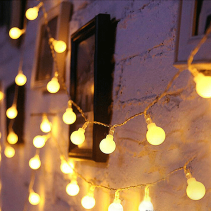 ОСВЕТЛЕНИЕ ТОПКИ 100LED 10M 220V БЯЛА СВ