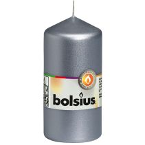 СВЕЩ PILLAR 120/58 СРЕБРИСТА