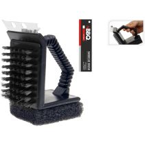 ЧЕТКА ЗА ПОЧИСТВАНЕ BBQ MASTER ТРОЙНА - Temax.bg ЧЕТКА ЗА ПОЧИСТВАНЕ BBQ MASTER ТРОЙНА