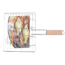 СКАРА BBQ TWO FISH 23X22.5СМ ДЪРВЕНА ДРЪЖКА