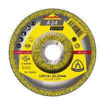ДИСК ЗА ШЛАЙФАНЕ 125Х6Х22.2ММ A24 EXTRA