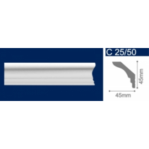ПЕРВАЗ XPS C25/50 45X45 2М/60 КАШ