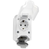 КОНТАКТ ДВОЕН ОМ IP44 ATRA 250V16A