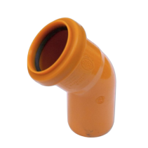 КОЛЯНО PVC Ø50*45°