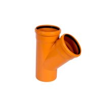 РАЗКЛОНИТЕЛ PVC Ø110/110*45°
