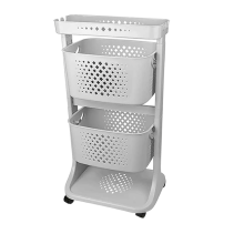 ЕТАЖЕРКА PVC 2Н KAT KAT РАЗЛ.ЦВ. TP-747