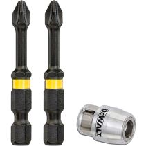 БИТ DEWALT PZ2 57ММ+ALU SLEEVE 3БР FLEXT