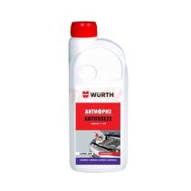 АНТИФРИЗ WURTH КОНЦЕНТРАТ G12+LL 1Л ЧЕРВ