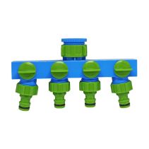 РАЗКЛОНИТЕЛ С 4 ИЗХОДА 1/2"-3/4"РОСА