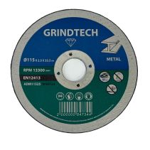 ДИСК ЗА МЕТАЛ 115Х2.5Х22.2ММ GRINDTECH
