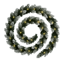 ГИРЛЯНДА 25/270СМ ЗАСНЕЖЕН /50LED