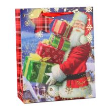 ТОРБИЧКА ПОДАРЪЧНА SANTA CLAUS 18/23/10